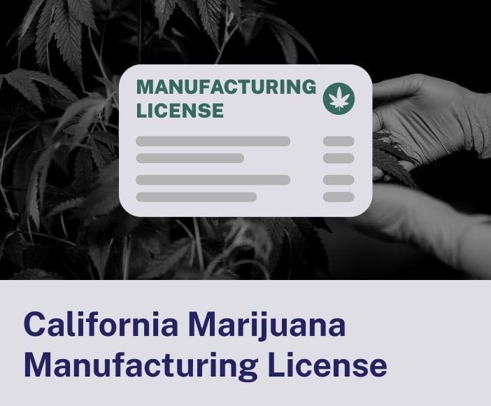 California Marijuana Manufacturing License